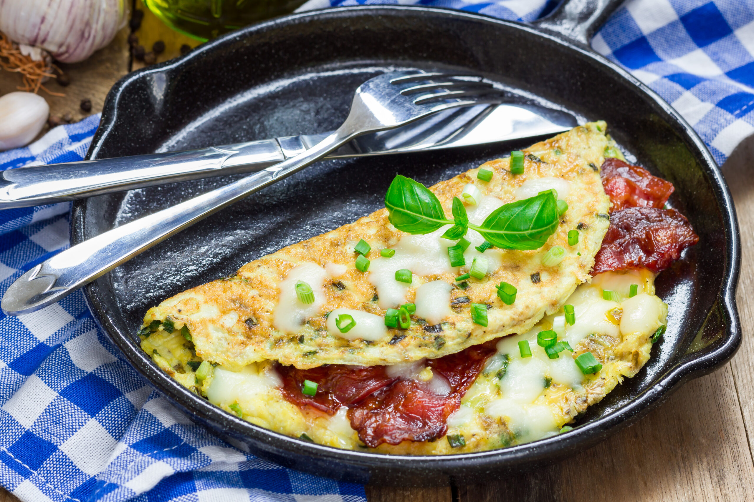 Przepis na puszysty omlet